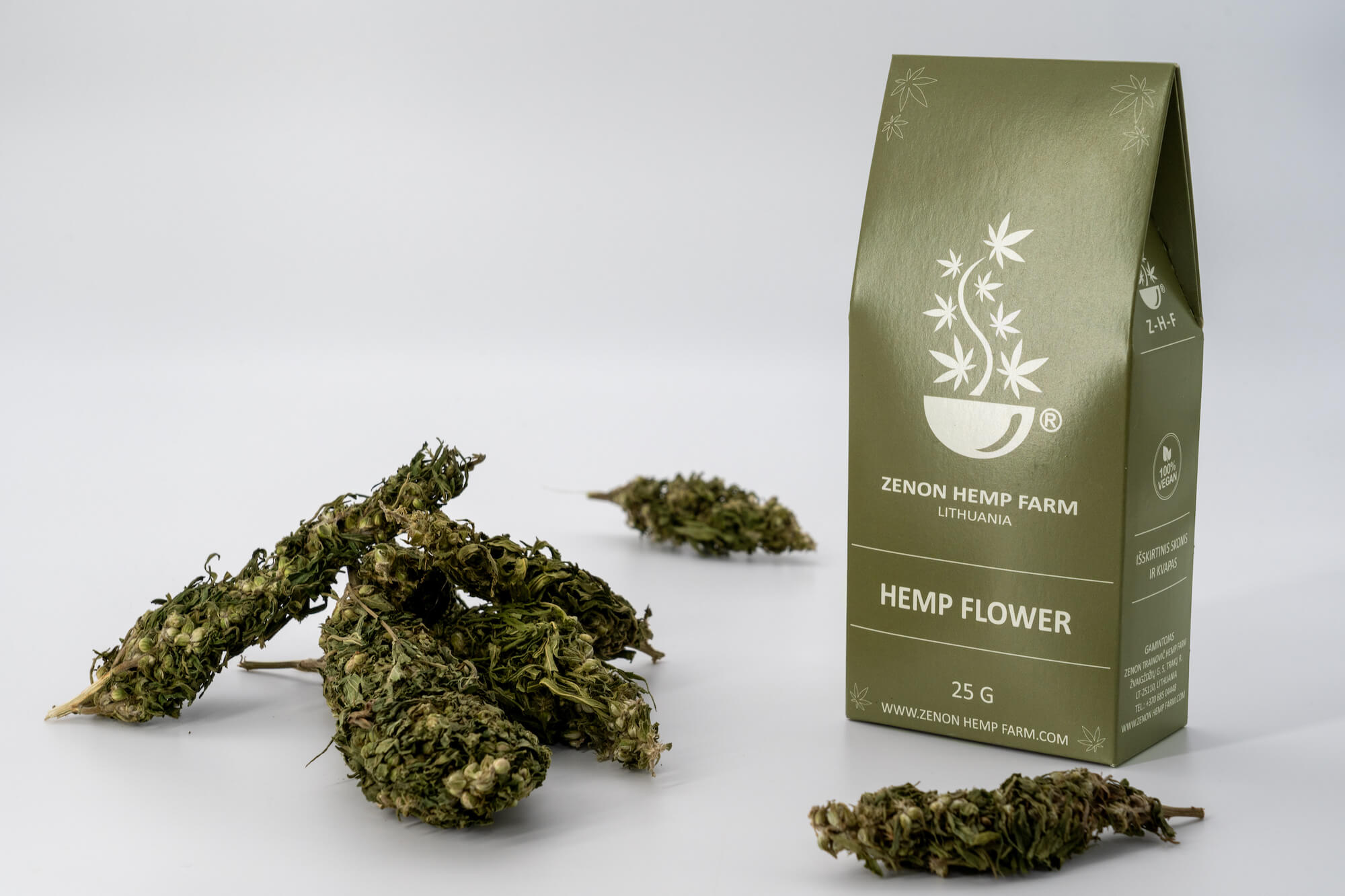 Hemp tea - the beneficial power for the health. Zenon Hemp Farm