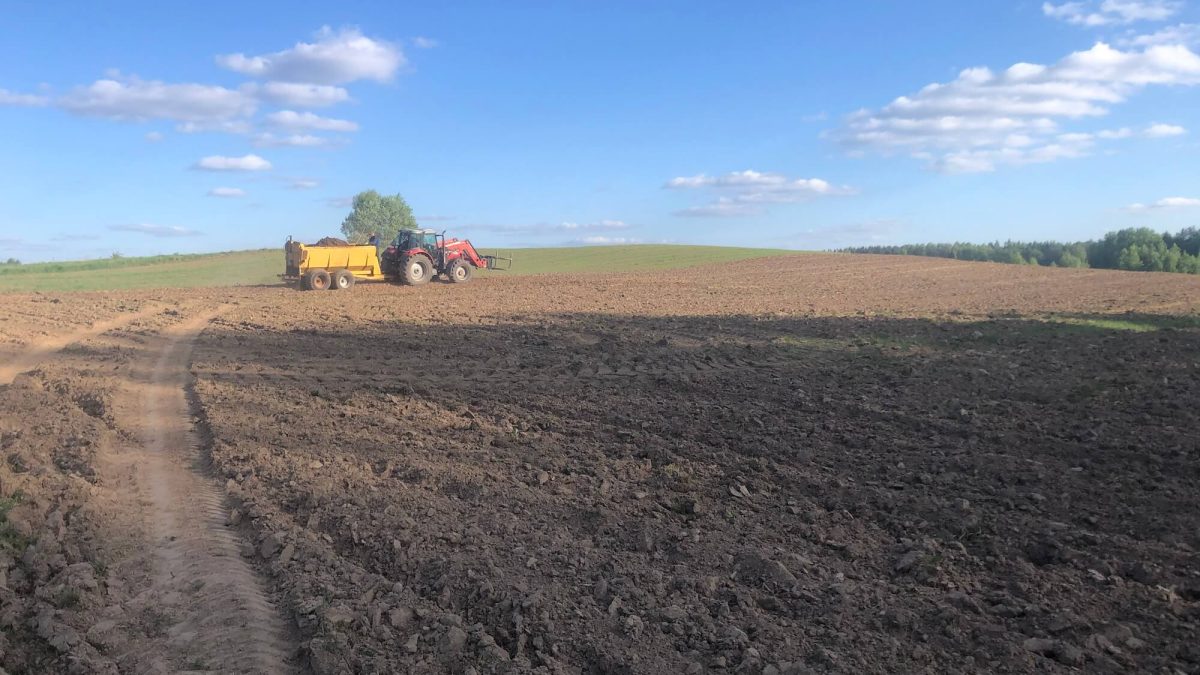 Hemp sowing 2024 on Zenon Hemp Farm